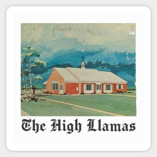 The High Llamas -  Original Fan Art Sticker